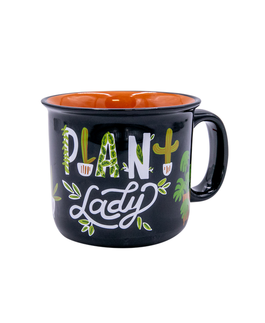 Plant Lady Campfire Ceramic Mug