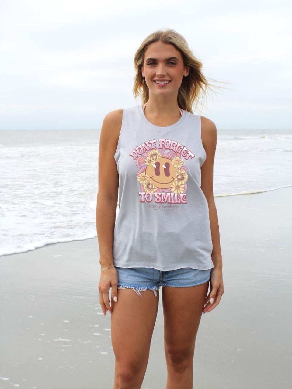 Simply Southern  Don't forget to Smile Tank