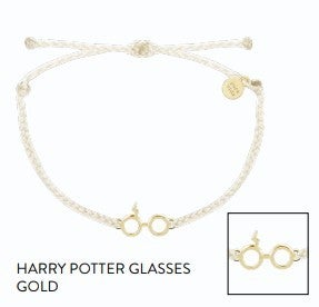 Pura Vida Harry Potter Glasses Charm Bracelet