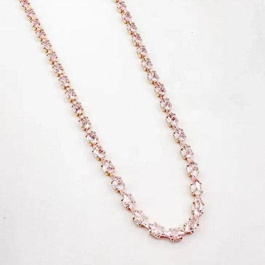 Emily Pink Stone Necklace