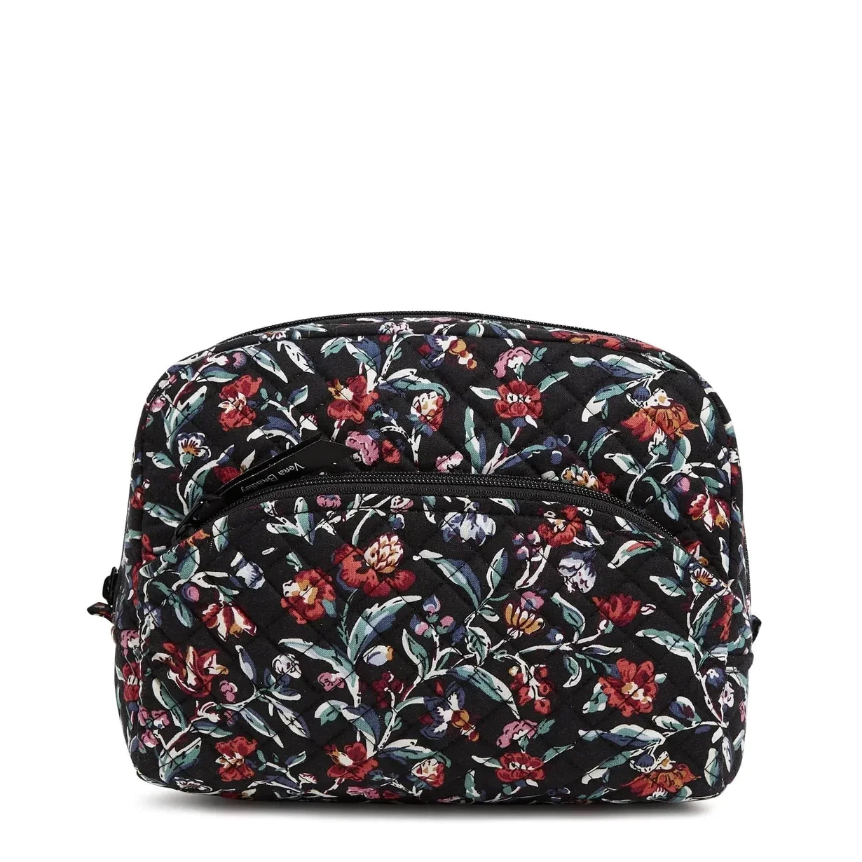 Vera Bradley Large Cosmetic Bag - Perennials Noir