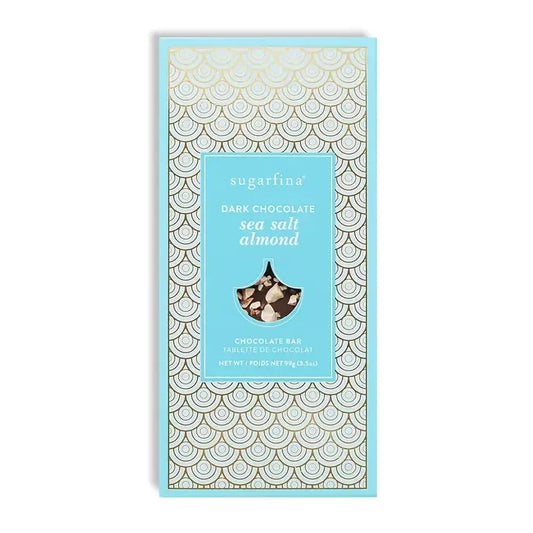 Sugarfina Dark Chocolate Sea Salt Almond Chocolate Bar