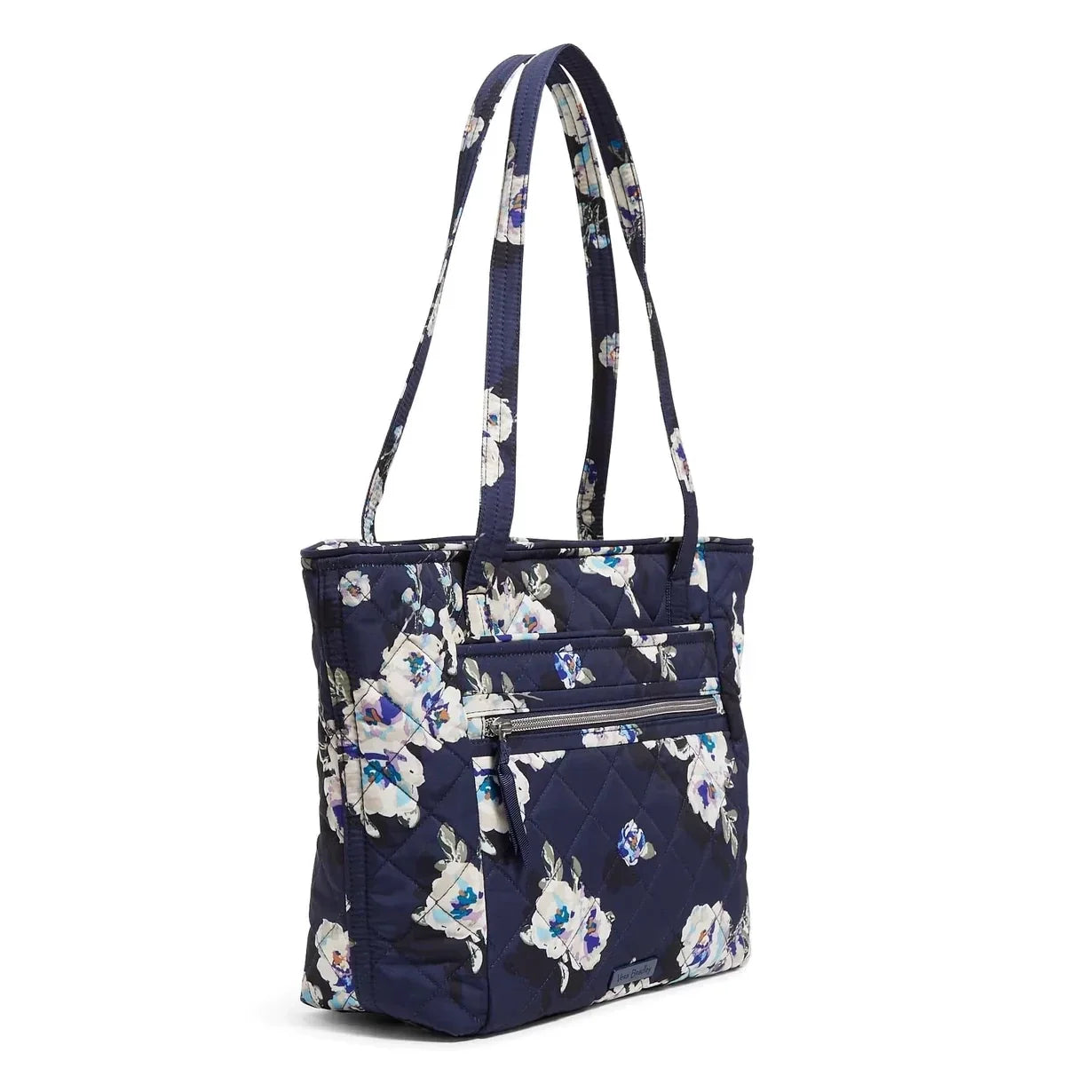 Vera Bradley Small Vera Tote - Blooms and Branches Navy