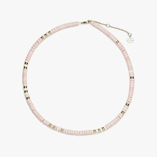 Pura Vida Sealife Necklace- Sand Pink