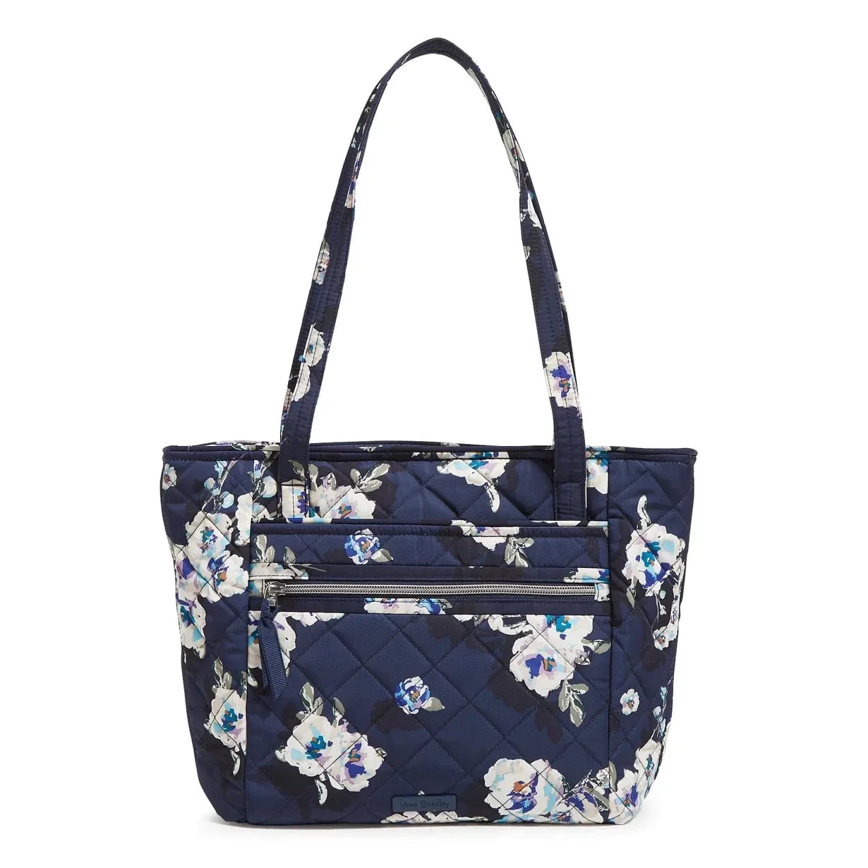 Vera Bradley Small Vera Tote - Blooms and Branches Navy