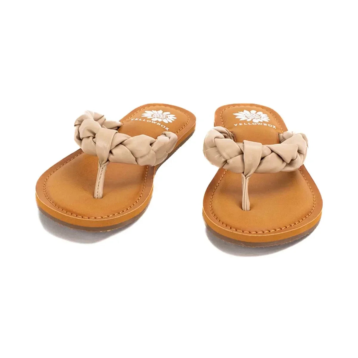 Yellow Box Dauphine Slip Flop Sandal - Taupe