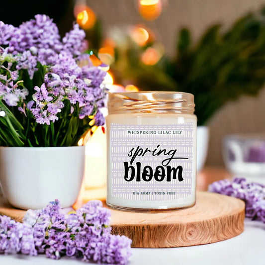 Spring Bloom - Whispering Lilac Lily Candle