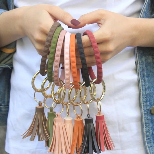 Bracelet Keychain with Tassel