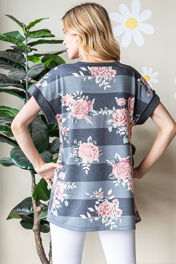 Vintage Floral Top