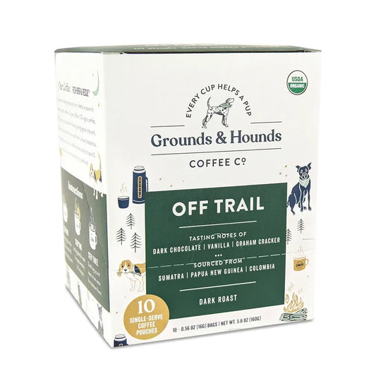 Off Trail Single Serve Steeping Coffee