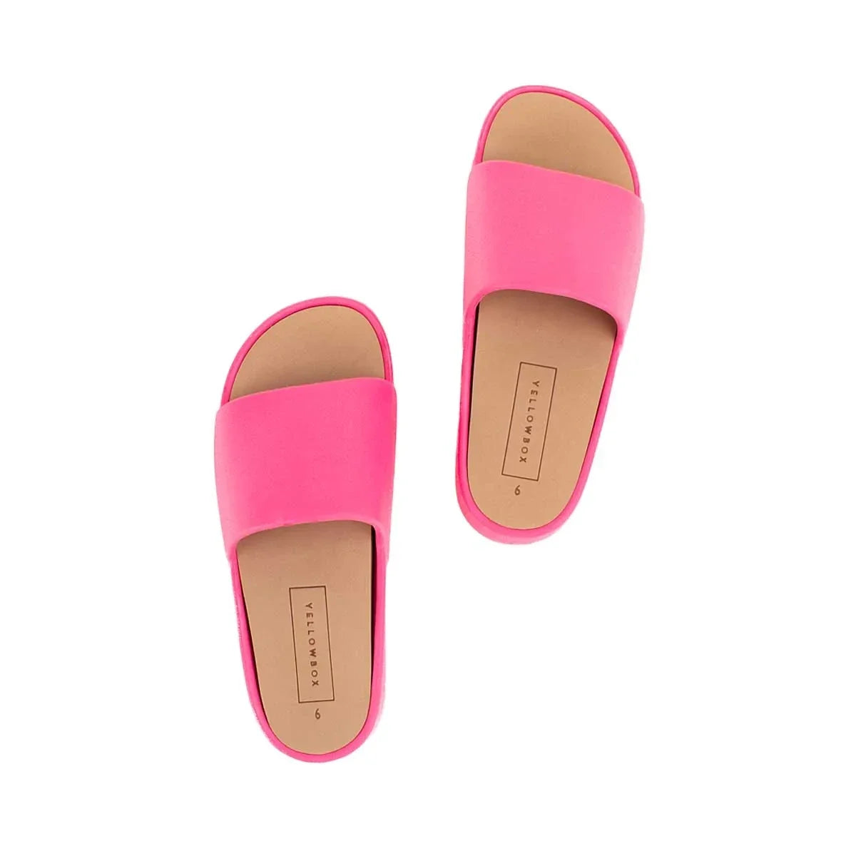 Yellow Box Torrey Flatform Sandal - Fuchsia