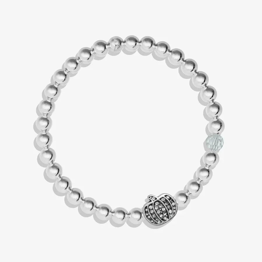 Luca + Danni My Little Pumpkin Birthstone Stretch Bracelet - April