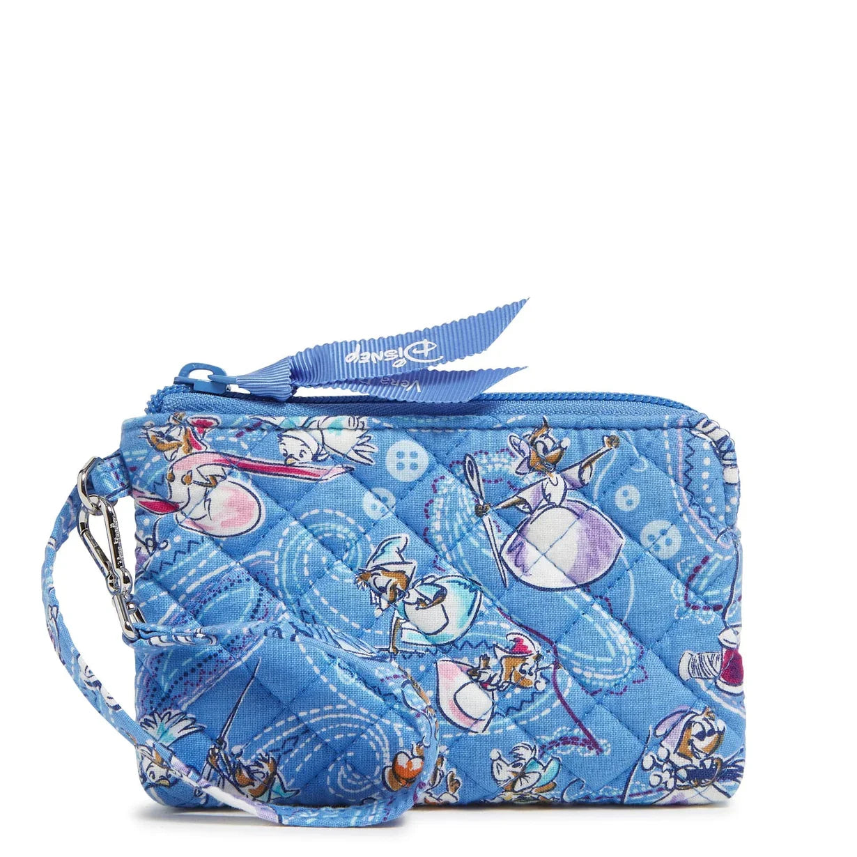 Vera Bradley Disney Cinderella Clip & Zip Mini Pouch - Paisley Friends