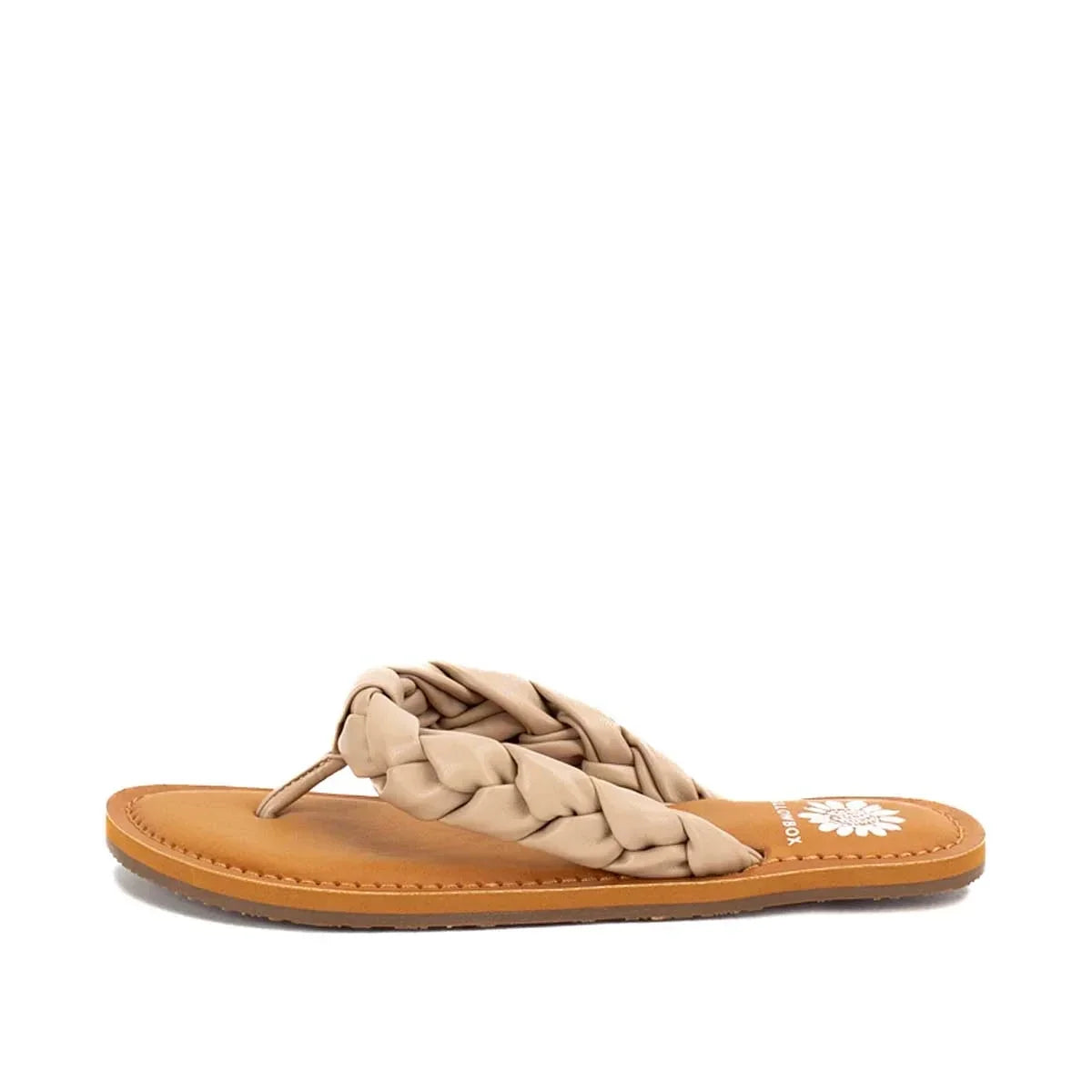 Yellow Box Dauphine Slip Flop Sandal - Taupe