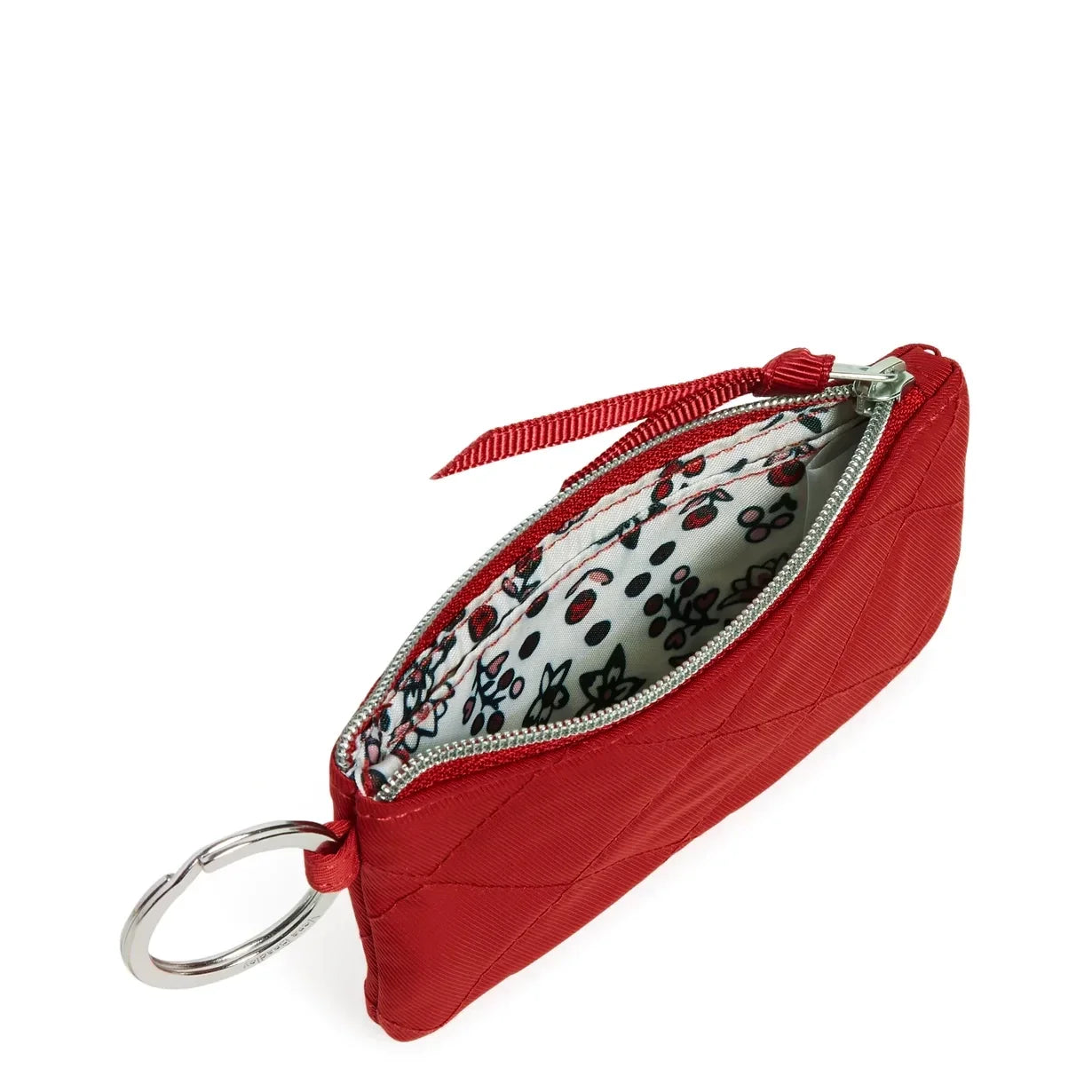 Zip ID Lanyard - Cardinal Red