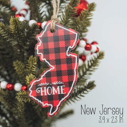 NJ State Ornament