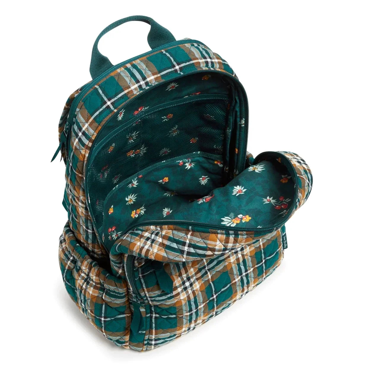 Vera Bradley Campus Backpack - Orchard Plaid