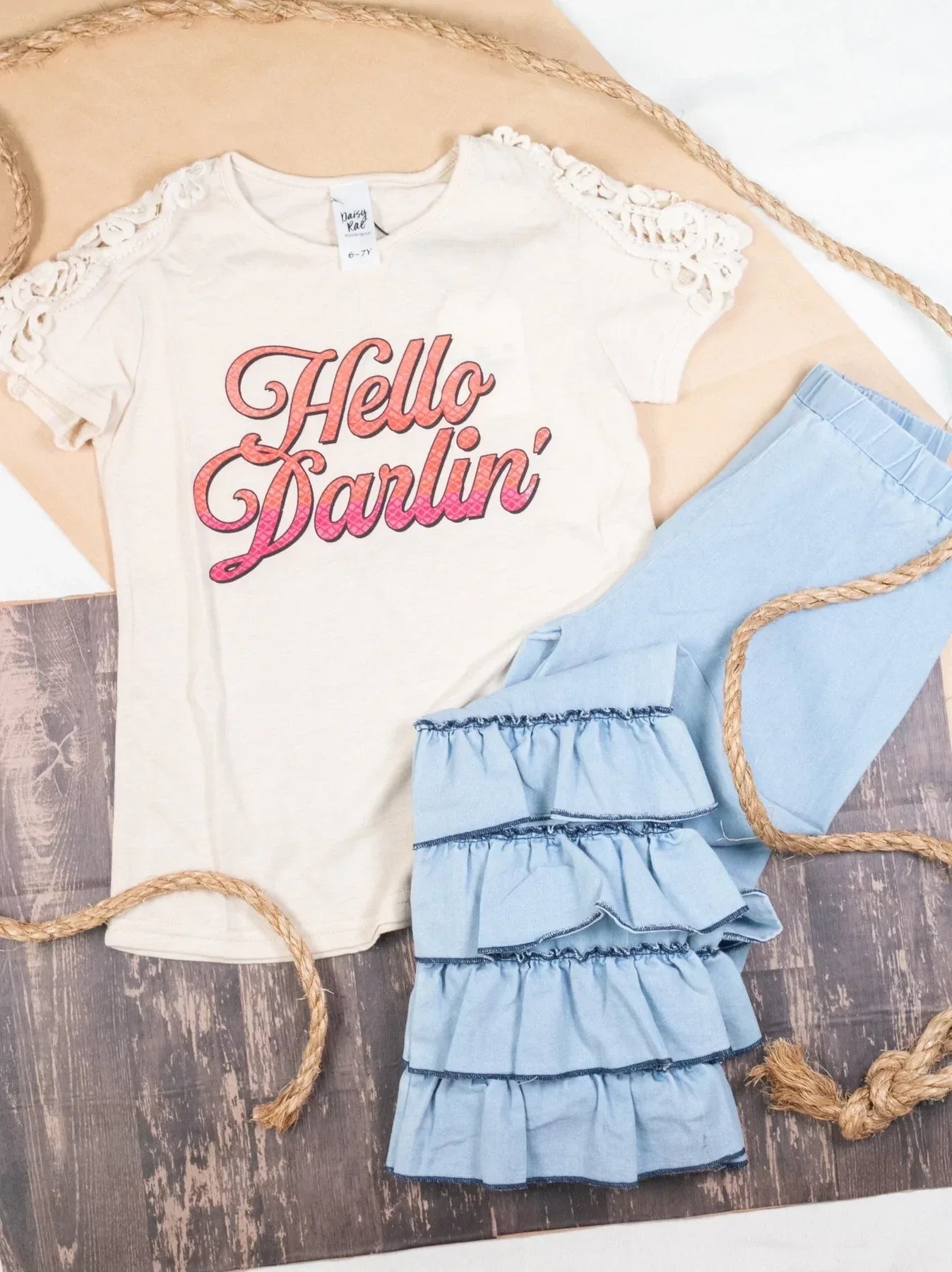 Girls Hello Darling Top