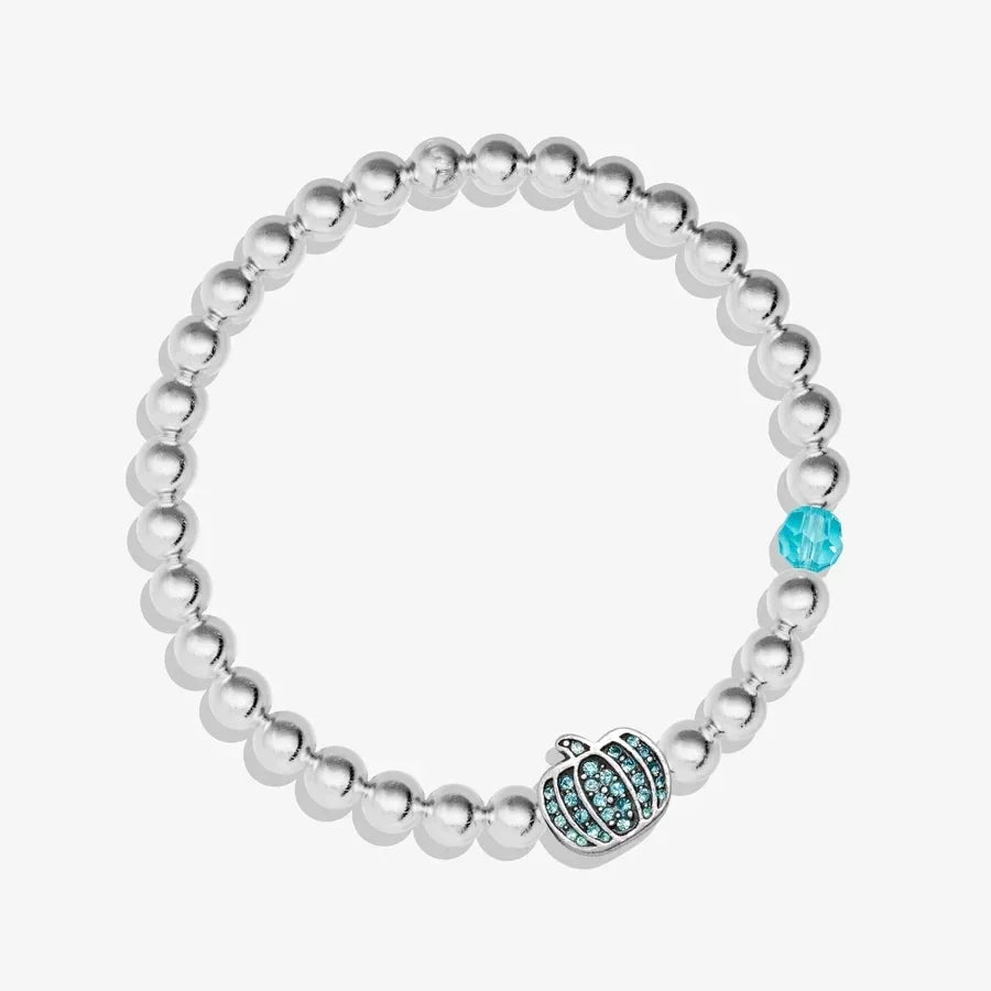 Luca + Danni My Little Pumpkin Birthstone Stretch Bracelet - March