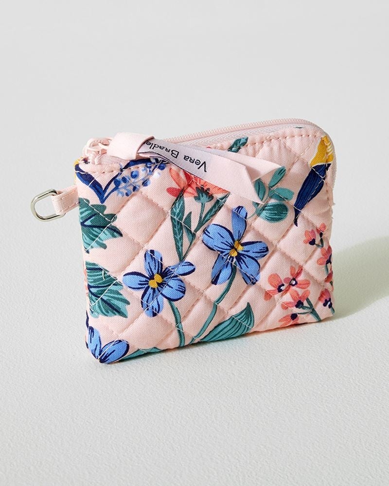 Vera Bradley Coin Purse - Paradise Coral