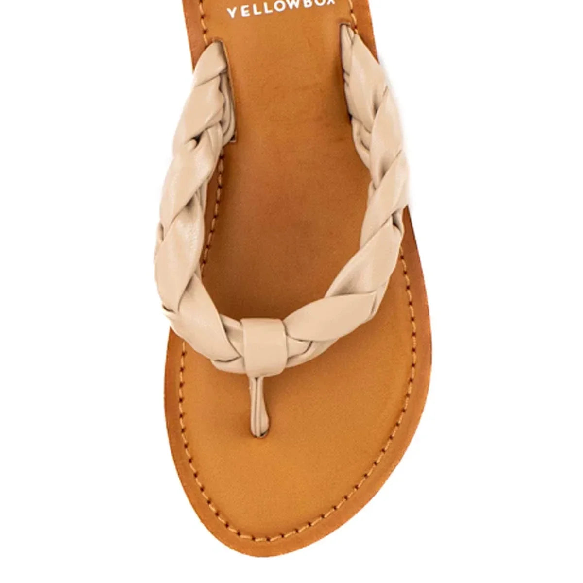 Yellow Box Dauphine Slip Flop Sandal - Taupe