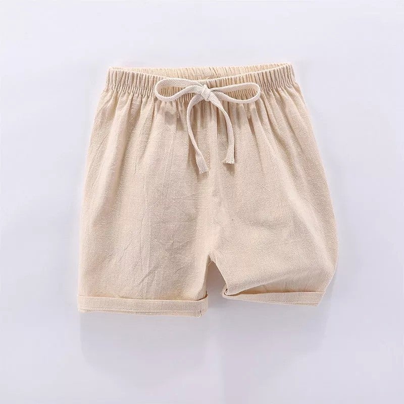 Boys Beige Summer Shorts